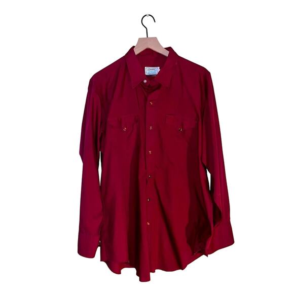 VNTG CALIFORNIA RANCH WEAR pearl snap button up 18-34 - Picture 1 of 4